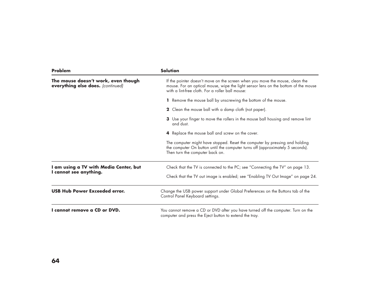 HP Media Center m270 Desktop PC User Manual | Page 72 / 82