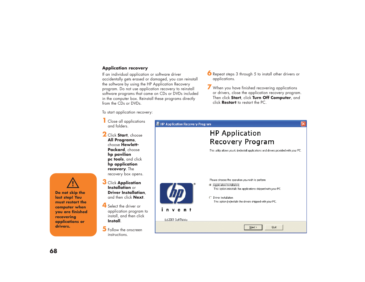 HP Media Center m270 Desktop PC User Manual | Page 76 / 82
