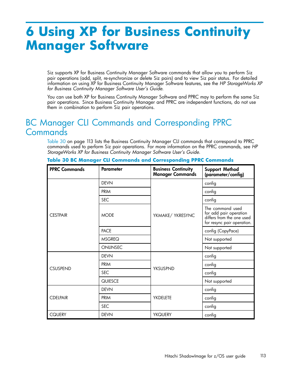 HP StorageWorks XP Remote Web Console Software User Manual | Page 113 / 116