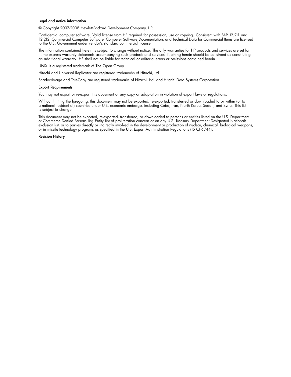 HP StorageWorks XP Remote Web Console Software User Manual | Page 2 / 116