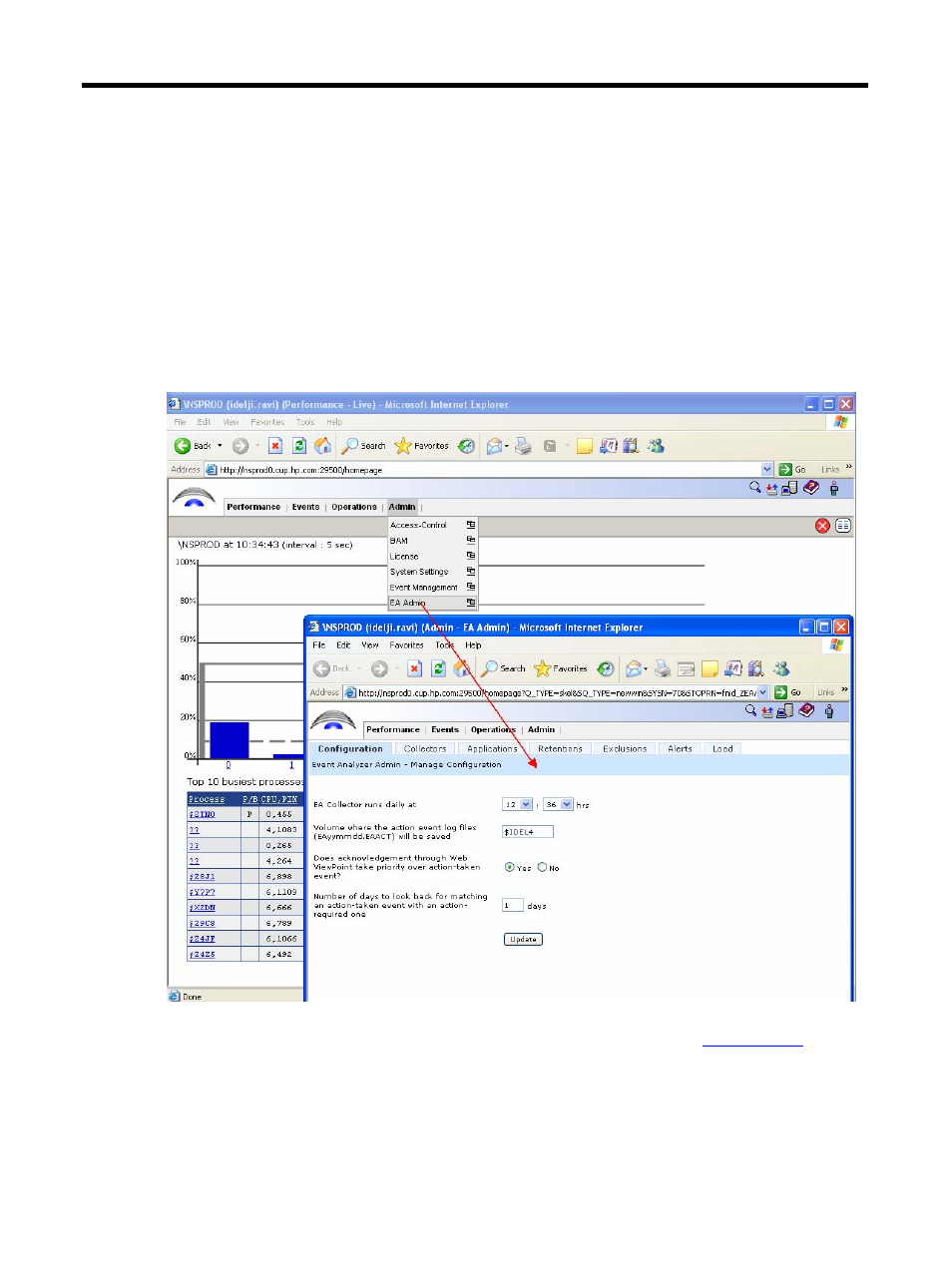 1 admin (user interface), 1-1 overview, Administration | Figure 19 ea admin screen, 3 administration | HP Integrity NonStop H-Series User Manual | Page 36 / 96