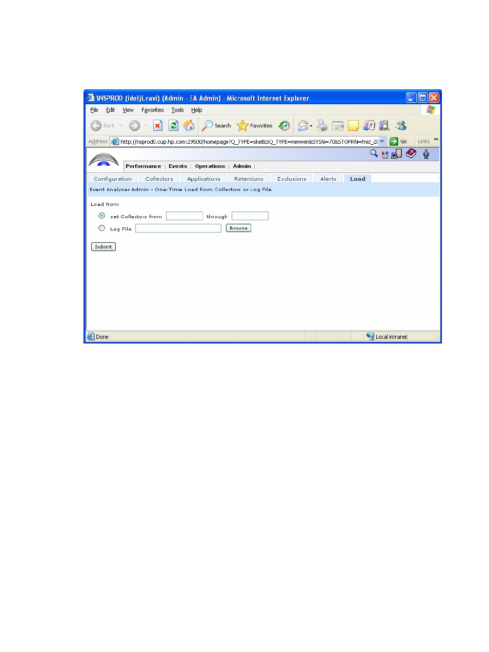 1-2-7 one-time loads, Figure 27 admin – one-time loads, Section 3-1-2-7 | HP Integrity NonStop H-Series User Manual | Page 44 / 96