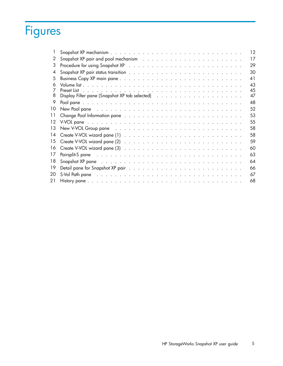 Figures | HP StorageWorks XP Remote Web Console Software User Manual | Page 5 / 79