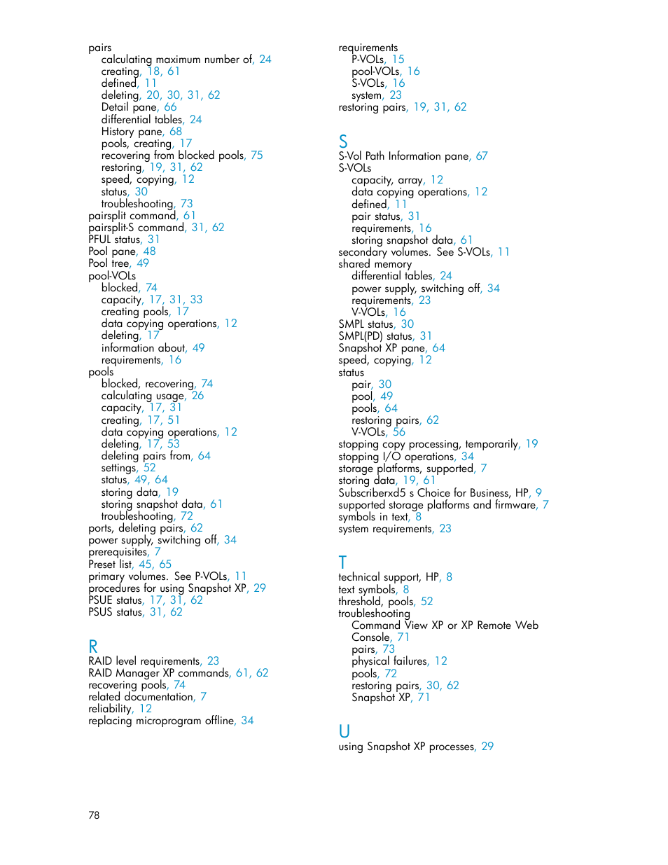 HP StorageWorks XP Remote Web Console Software User Manual | Page 78 / 79