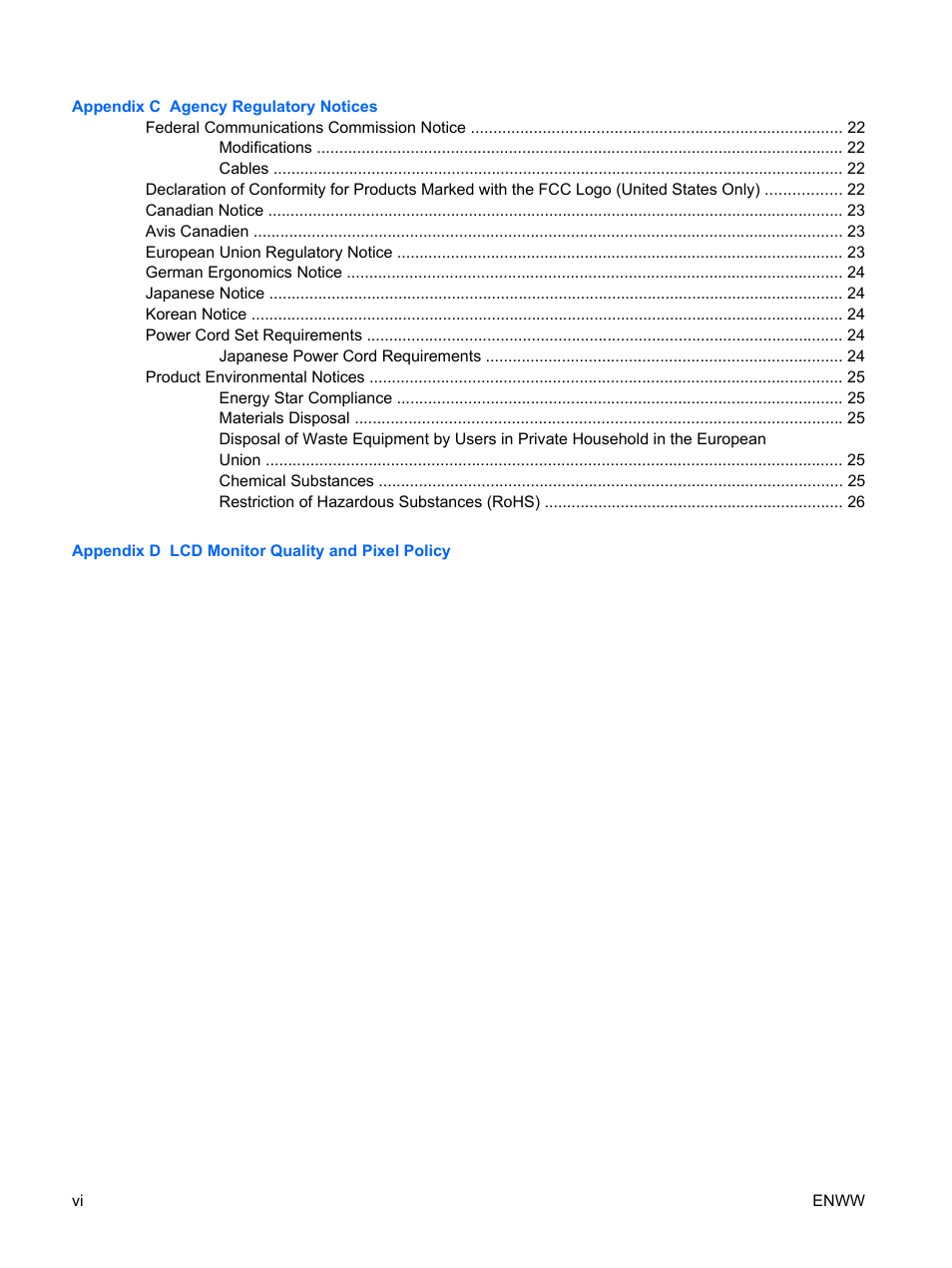 HP LV1561ws 15.6-inch Widescreen LCD Monitor User Manual | Page 6 / 33