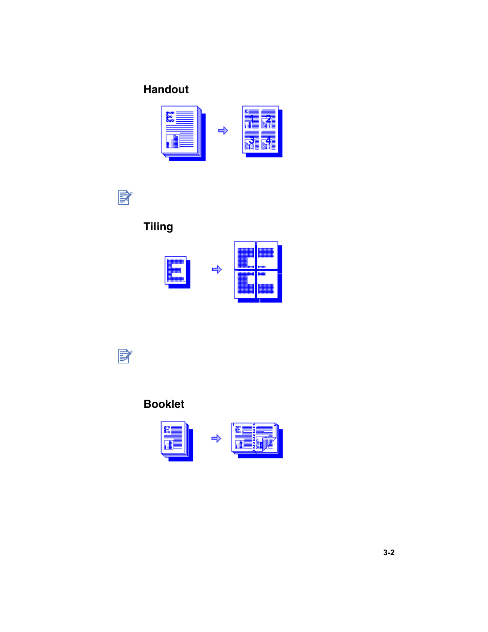 Handout, Tiling, Booklet | Handout -2 tiling -2 booklet -2 | HP Deskjet 1180c Printer User Manual | Page 14 / 46