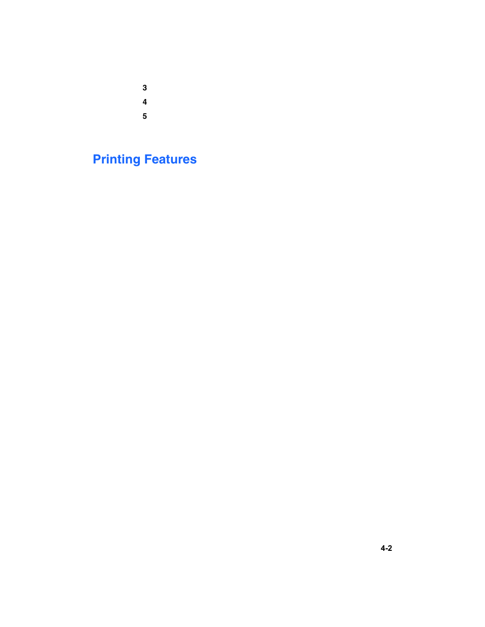 Printing features, Printing features -2 | HP Deskjet 1180c Printer User Manual | Page 20 / 46
