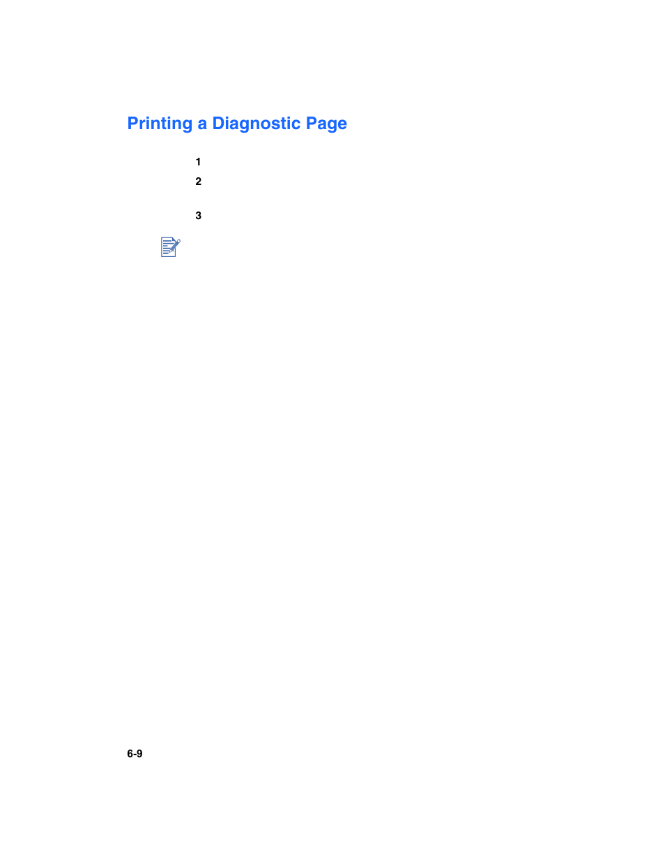 Printing a diagnostic page | HP Deskjet 1180c Printer User Manual | Page 31 / 46