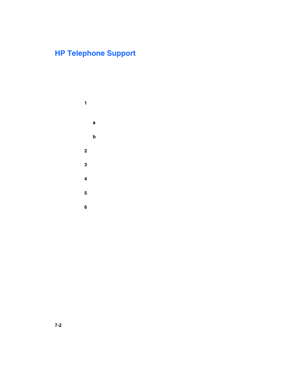 Hp telephone support, Hp telephone support -2 | HP Deskjet 1180c Printer User Manual | Page 33 / 46