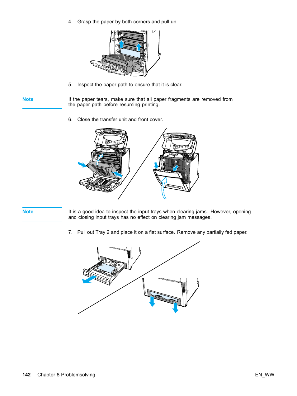 HP Color LaserJet 5500 Printer series User Manual | Page 152 / 224