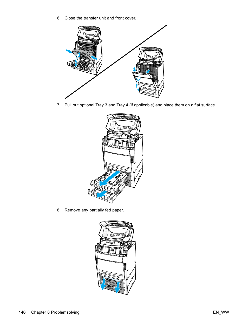 HP Color LaserJet 5500 Printer series User Manual | Page 156 / 224