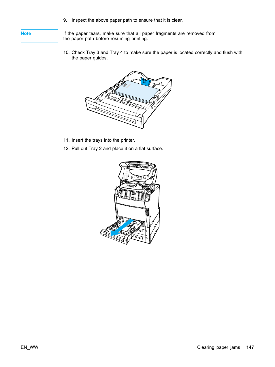 HP Color LaserJet 5500 Printer series User Manual | Page 157 / 224