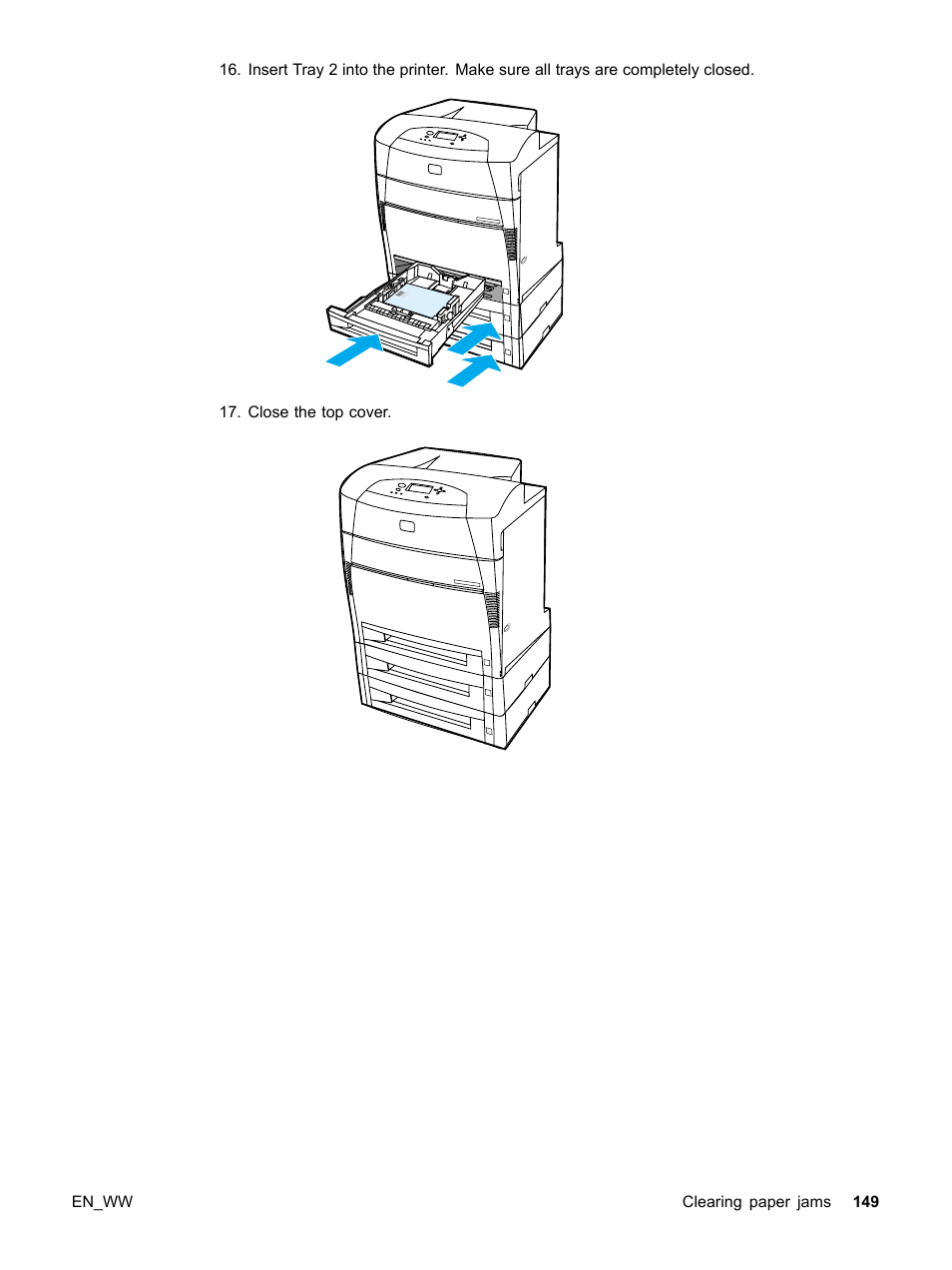 HP Color LaserJet 5500 Printer series User Manual | Page 159 / 224