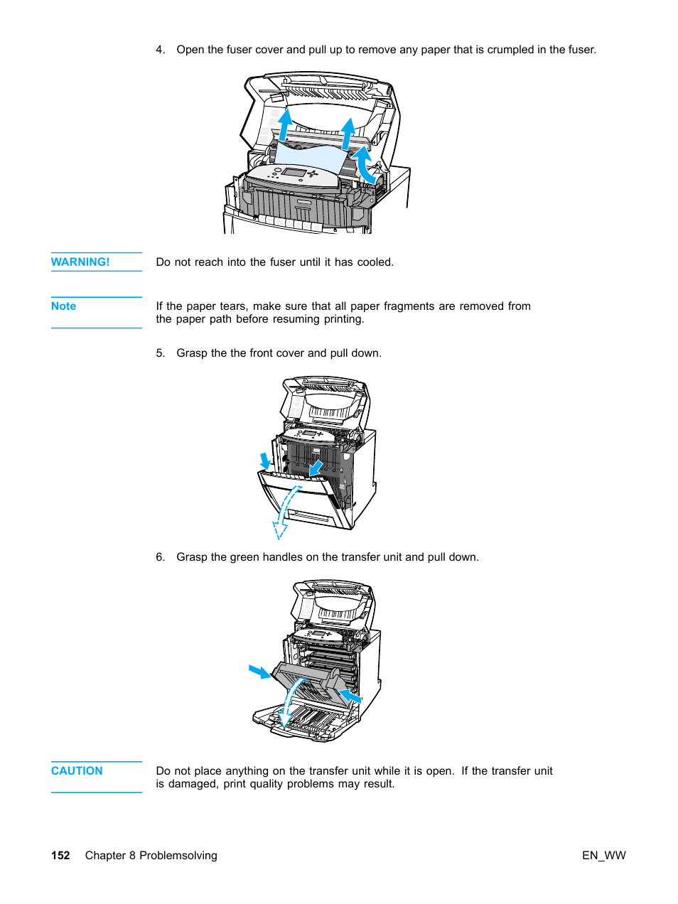 HP Color LaserJet 5500 Printer series User Manual | Page 162 / 224