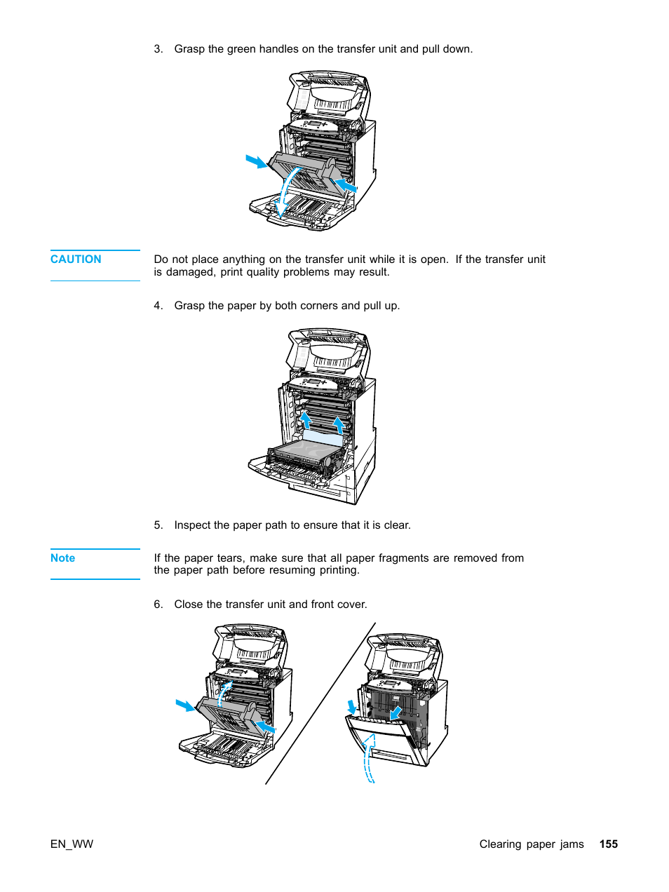 HP Color LaserJet 5500 Printer series User Manual | Page 165 / 224