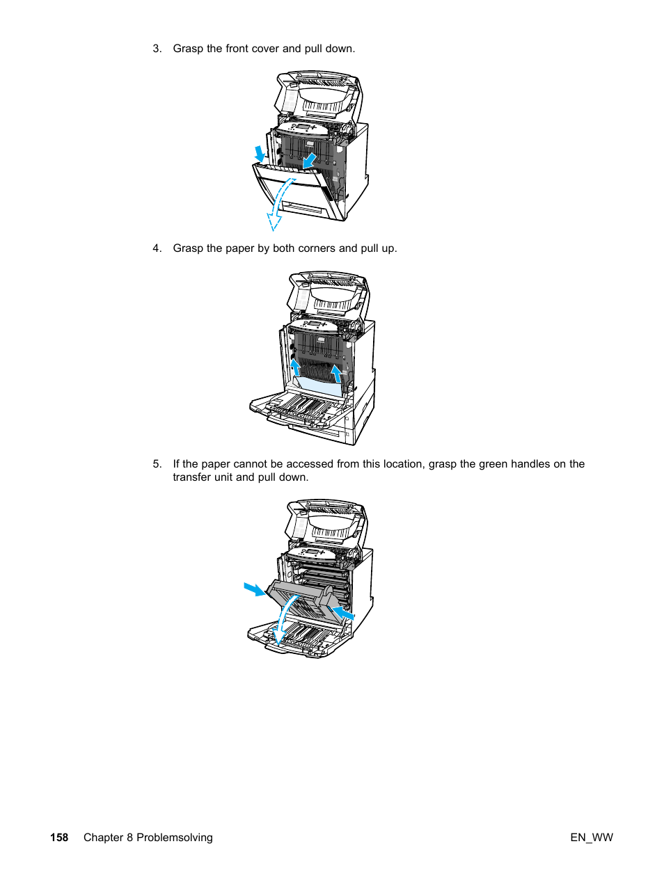 HP Color LaserJet 5500 Printer series User Manual | Page 168 / 224