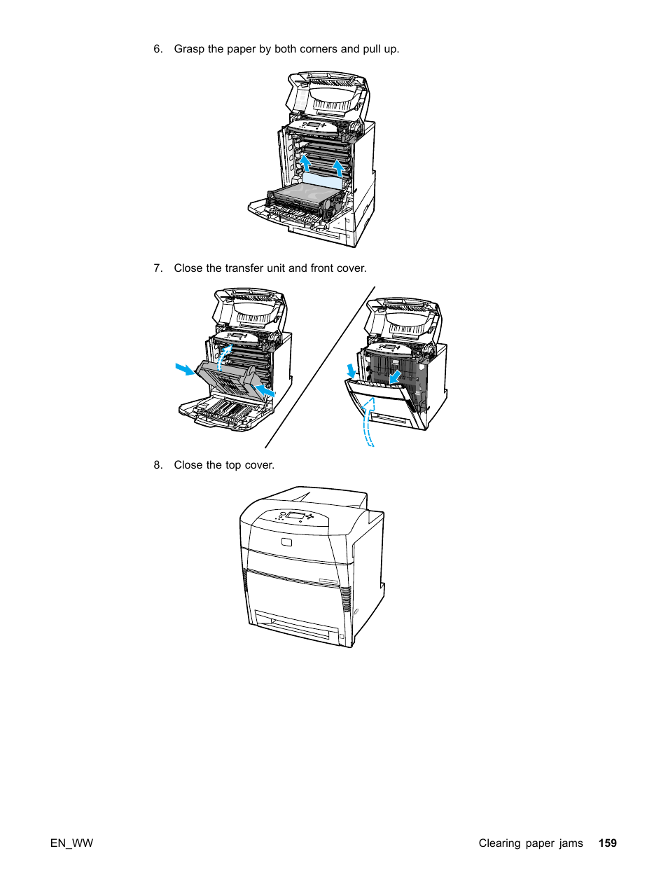 HP Color LaserJet 5500 Printer series User Manual | Page 169 / 224