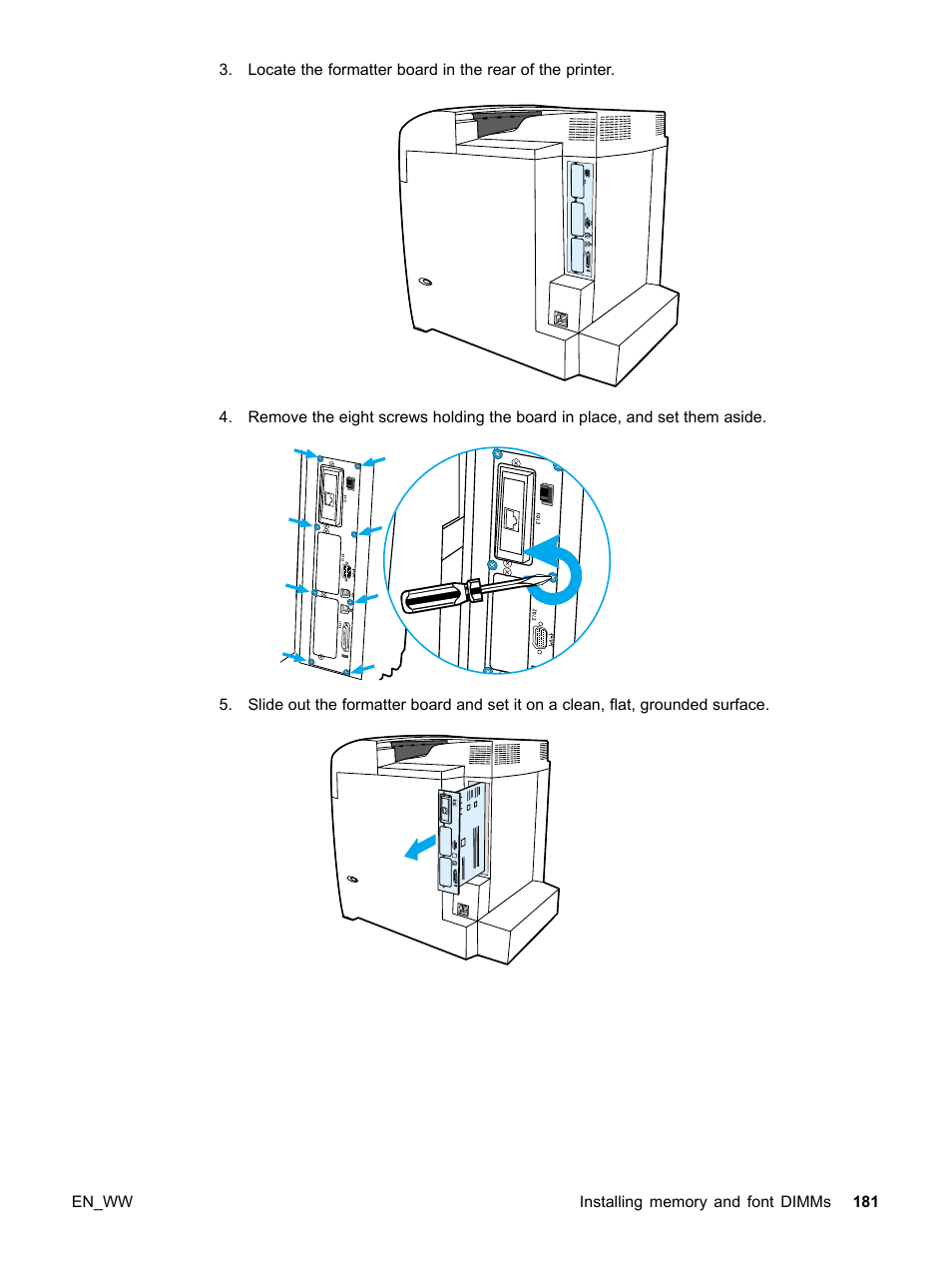 HP Color LaserJet 5500 Printer series User Manual | Page 191 / 224