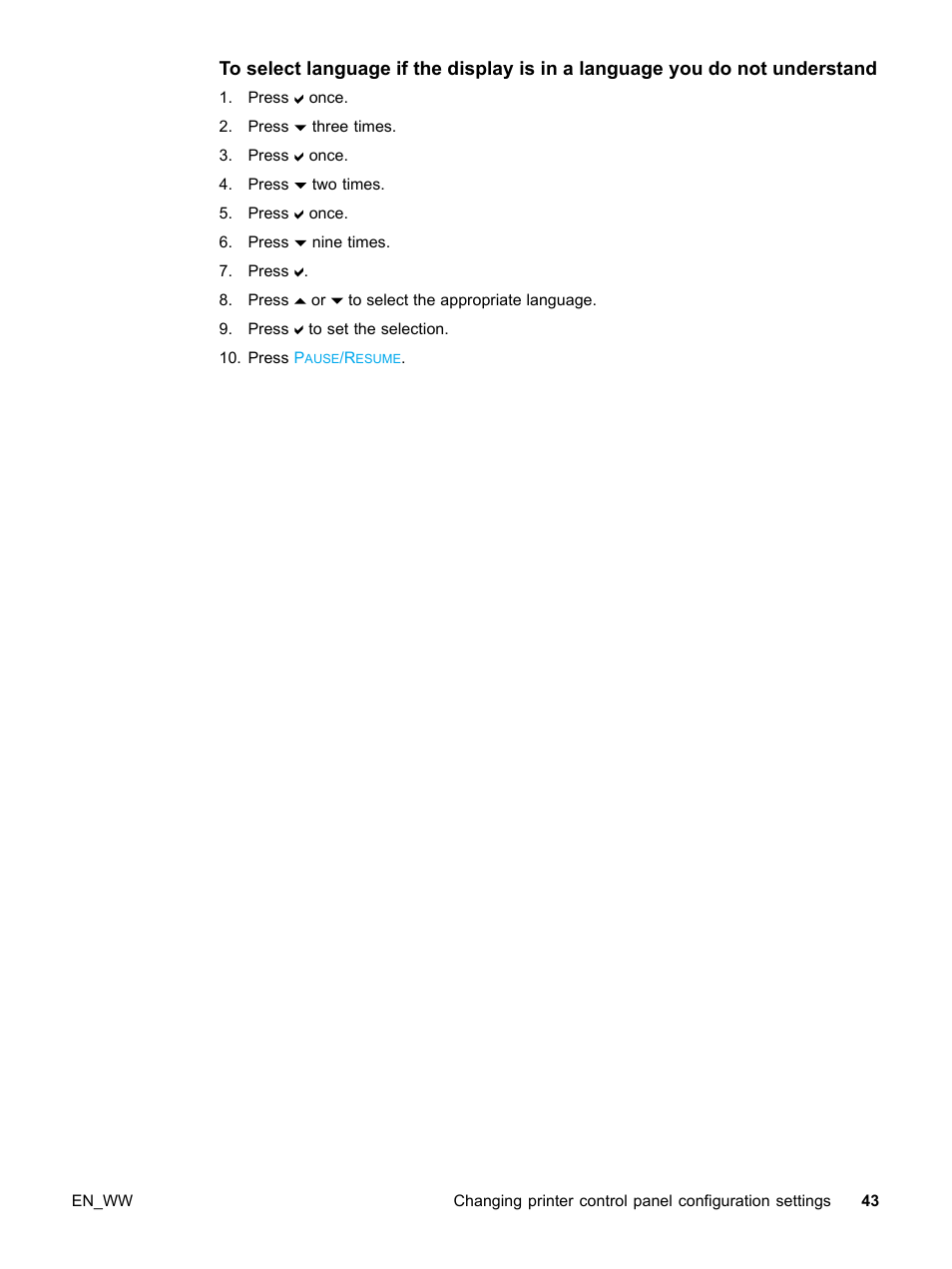 HP Color LaserJet 5500 Printer series User Manual | Page 53 / 224
