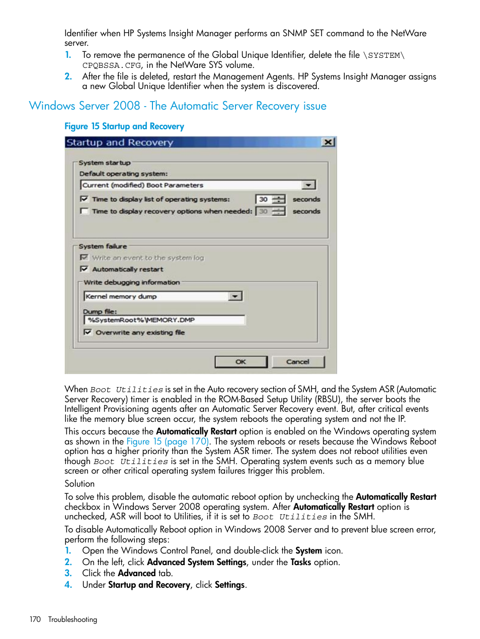 HP Insight Management Agents User Manual | Page 170 / 175