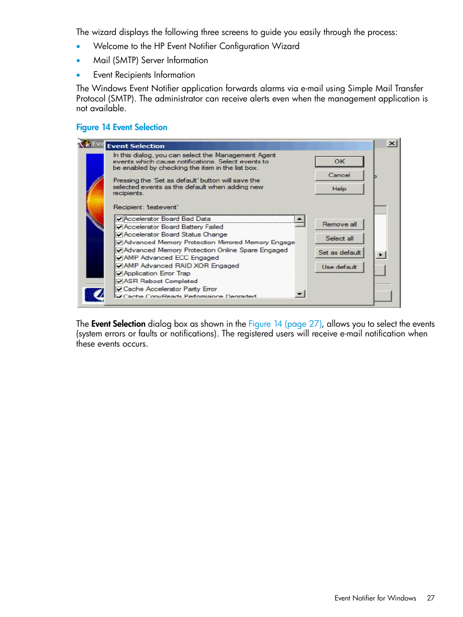 HP Insight Management Agents User Manual | Page 27 / 175