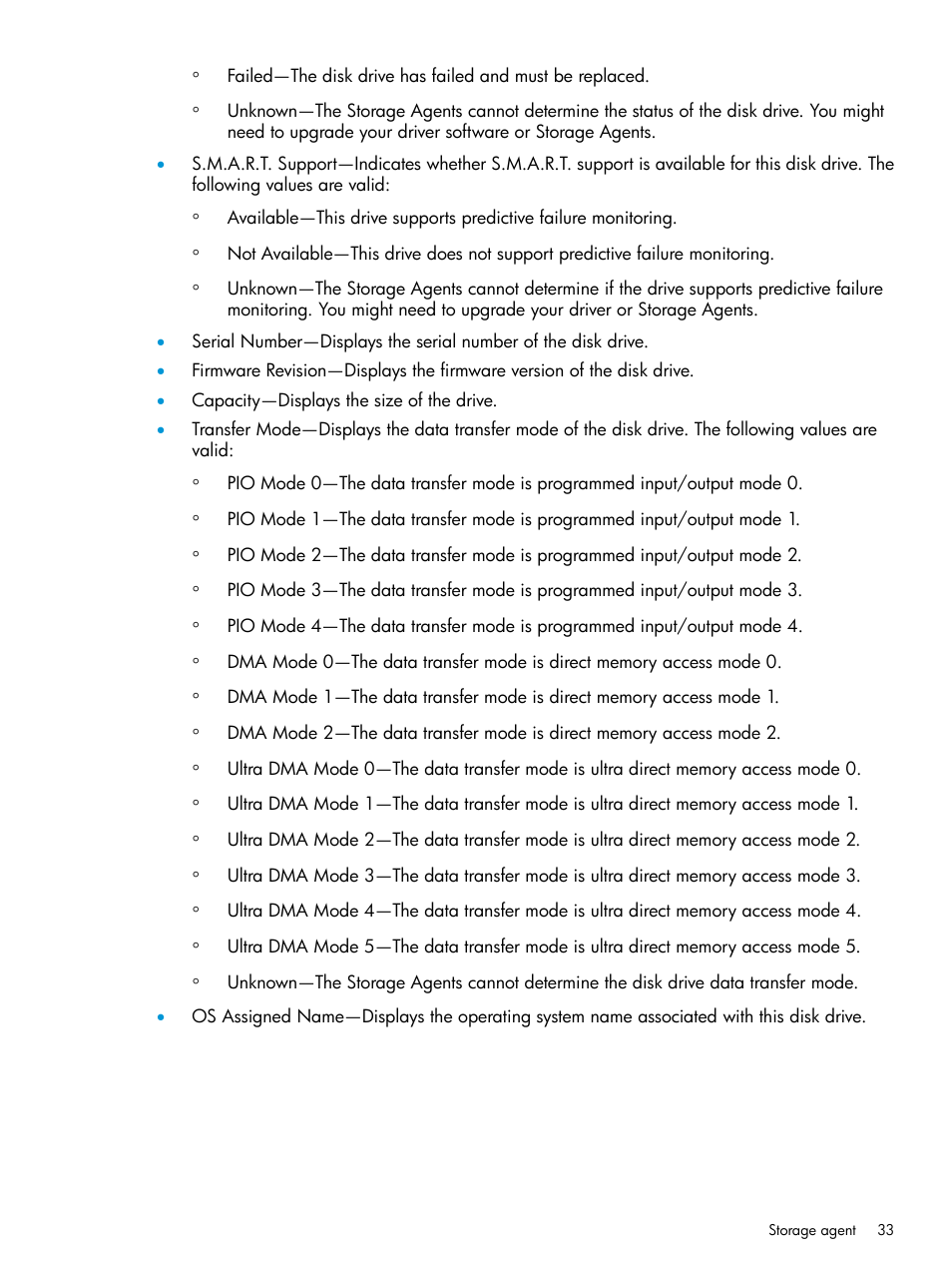 HP Insight Management Agents User Manual | Page 33 / 175