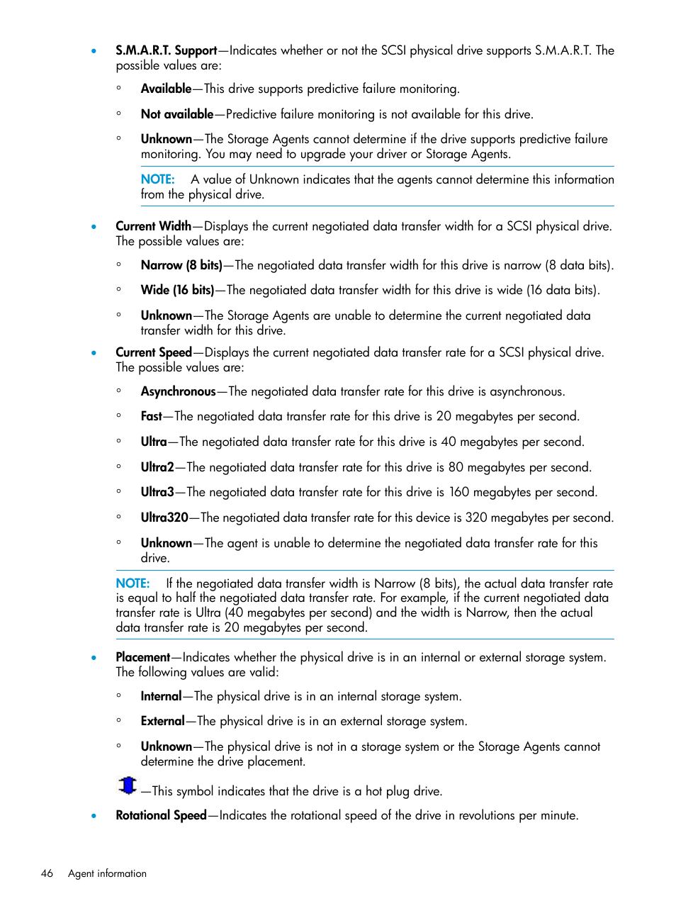 HP Insight Management Agents User Manual | Page 46 / 175