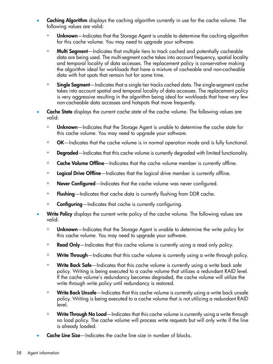 HP Insight Management Agents User Manual | Page 58 / 175