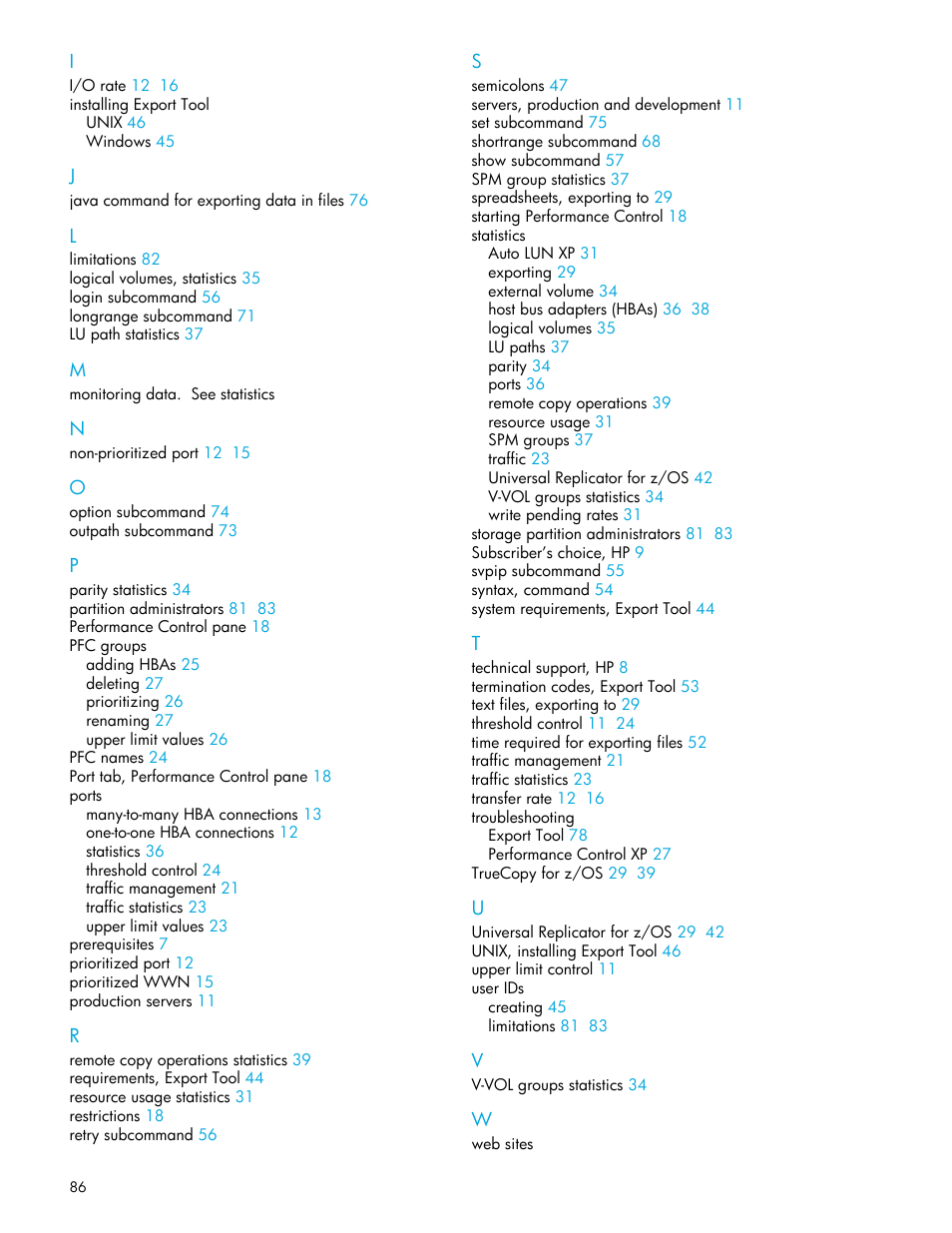 HP StorageWorks XP Remote Web Console Software User Manual | Page 84 / 90