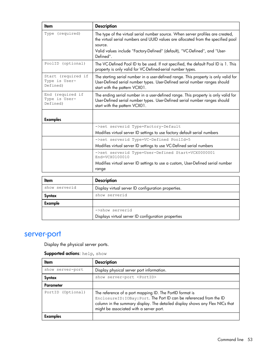 Server-port | HP Integrity BL870c i2 Server-Blade User Manual | Page 53 / 117