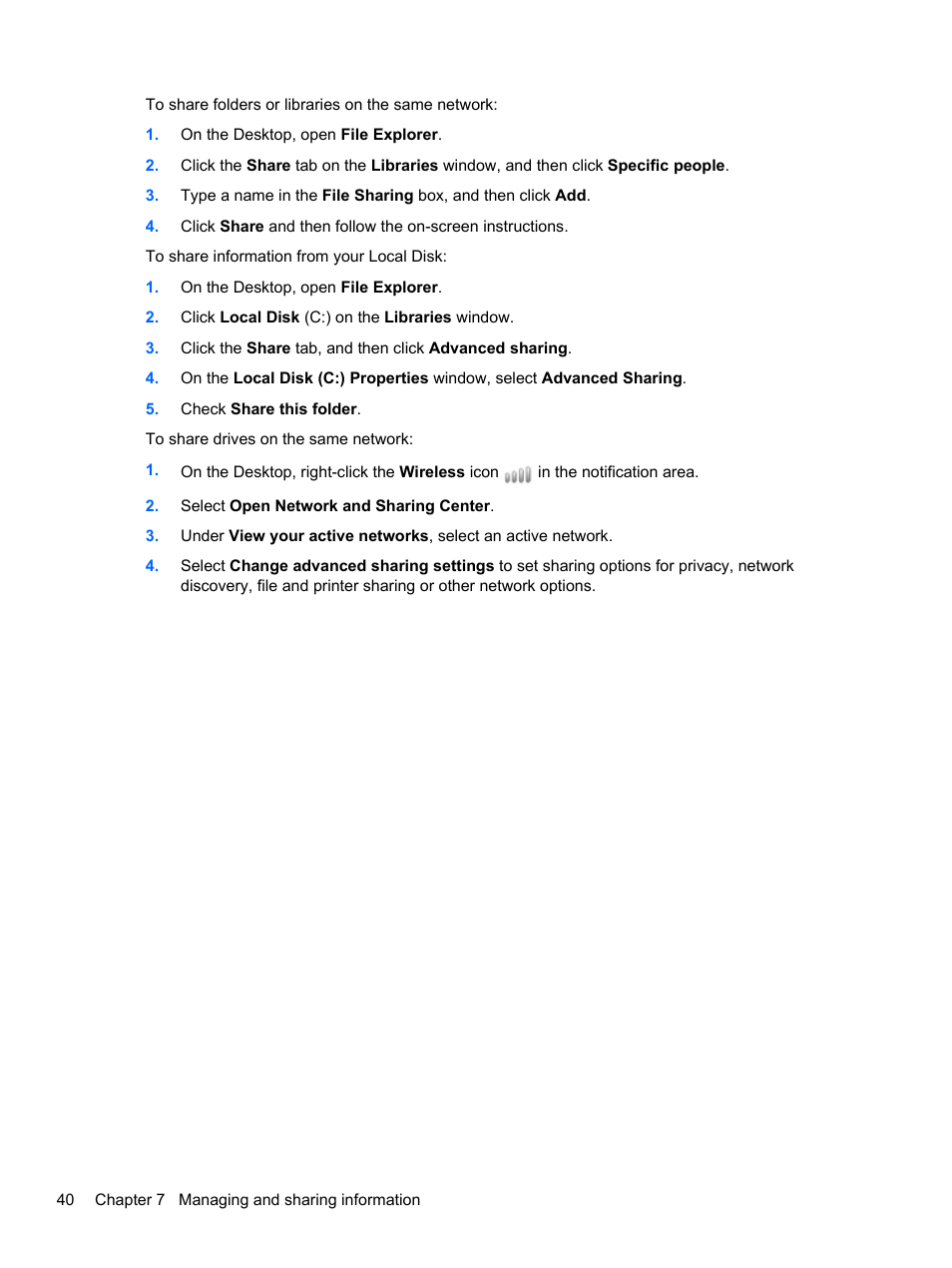 HP Pavilion g6-2226nr Notebook PC User Manual | Page 48 / 75