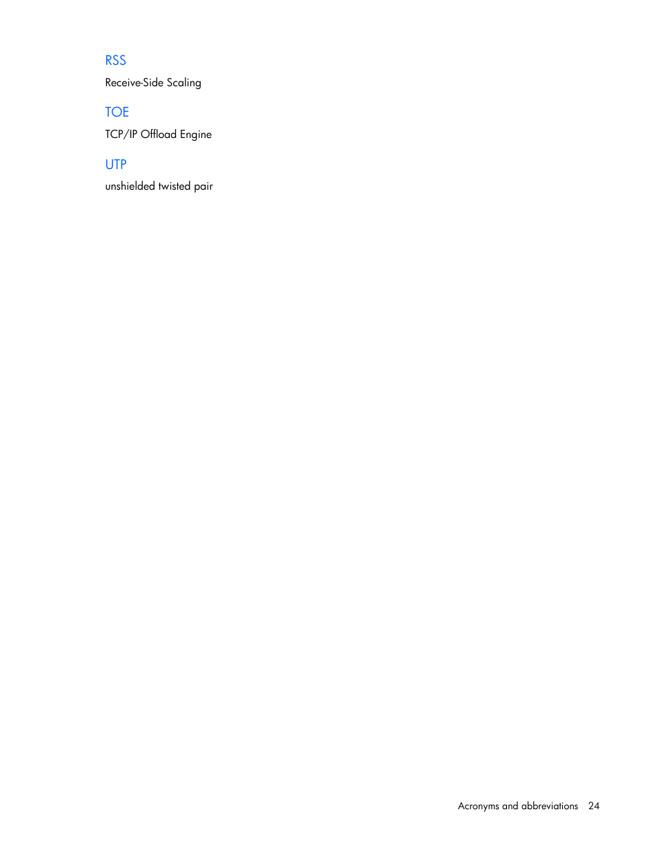 HP NC380T PCI-E Dual Port Multifunction Gigabit Server Adapter User Manual | Page 24 / 25