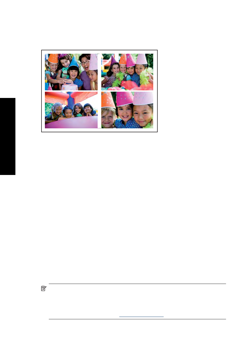 Create photo layouts, Video frame prints | HP Photosmart A646 Compact Photo Printer User Manual | Page 46 / 96