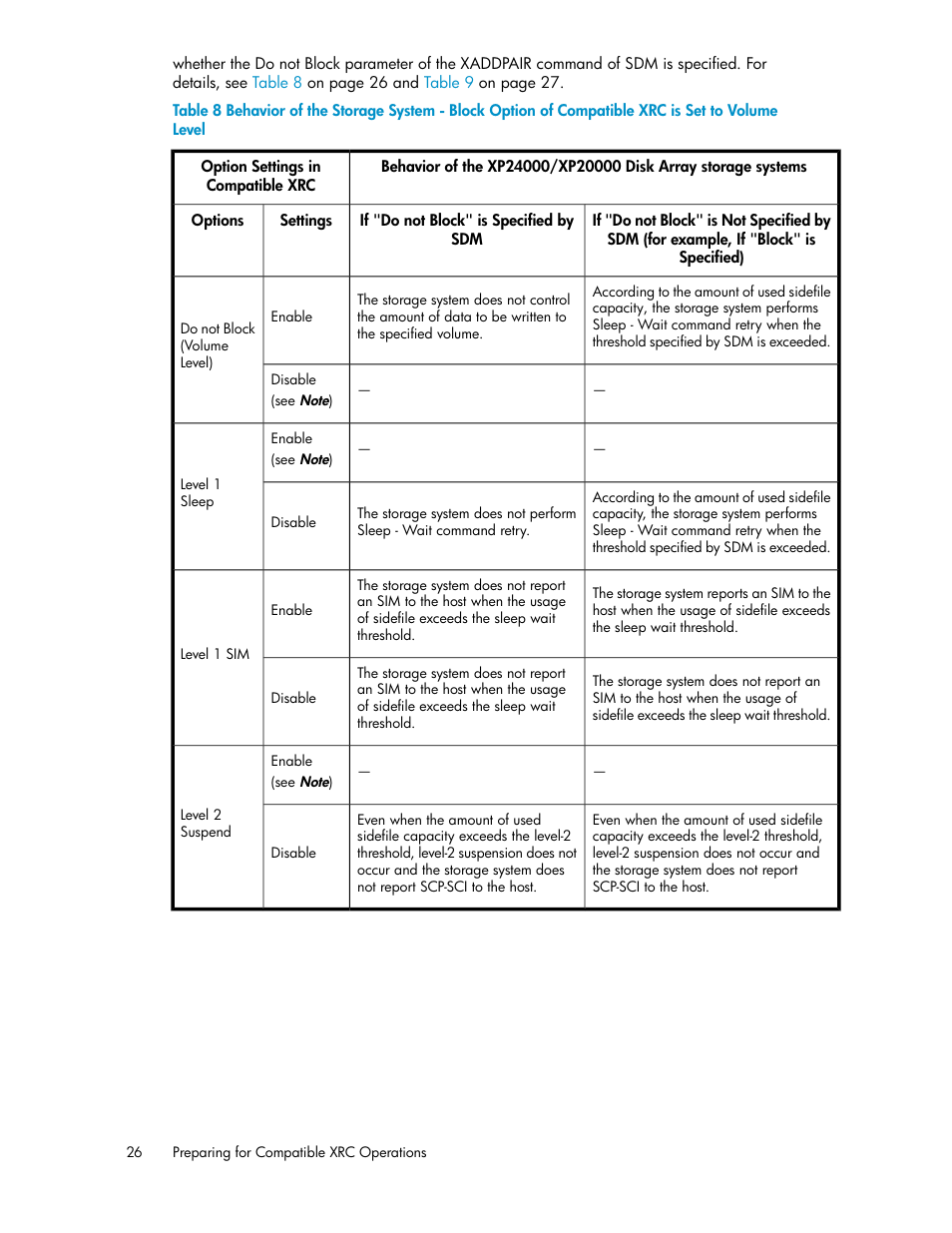 HP XP for Compatible Extended Remote Copy Software Licenses User Manual | Page 26 / 48