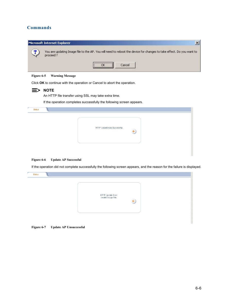 Commands | HP ProCurve 520wl Wireless Access Point User Manual | Page 109 / 191