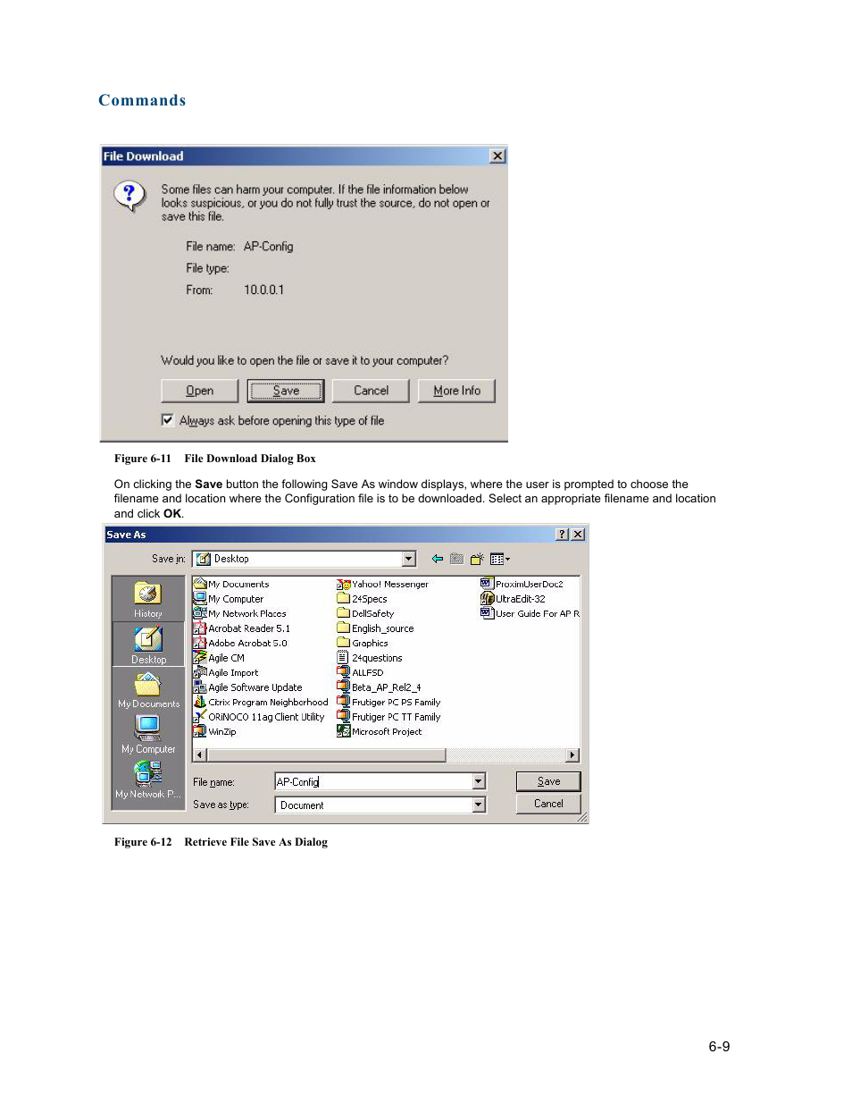 Commands | HP ProCurve 520wl Wireless Access Point User Manual | Page 112 / 191