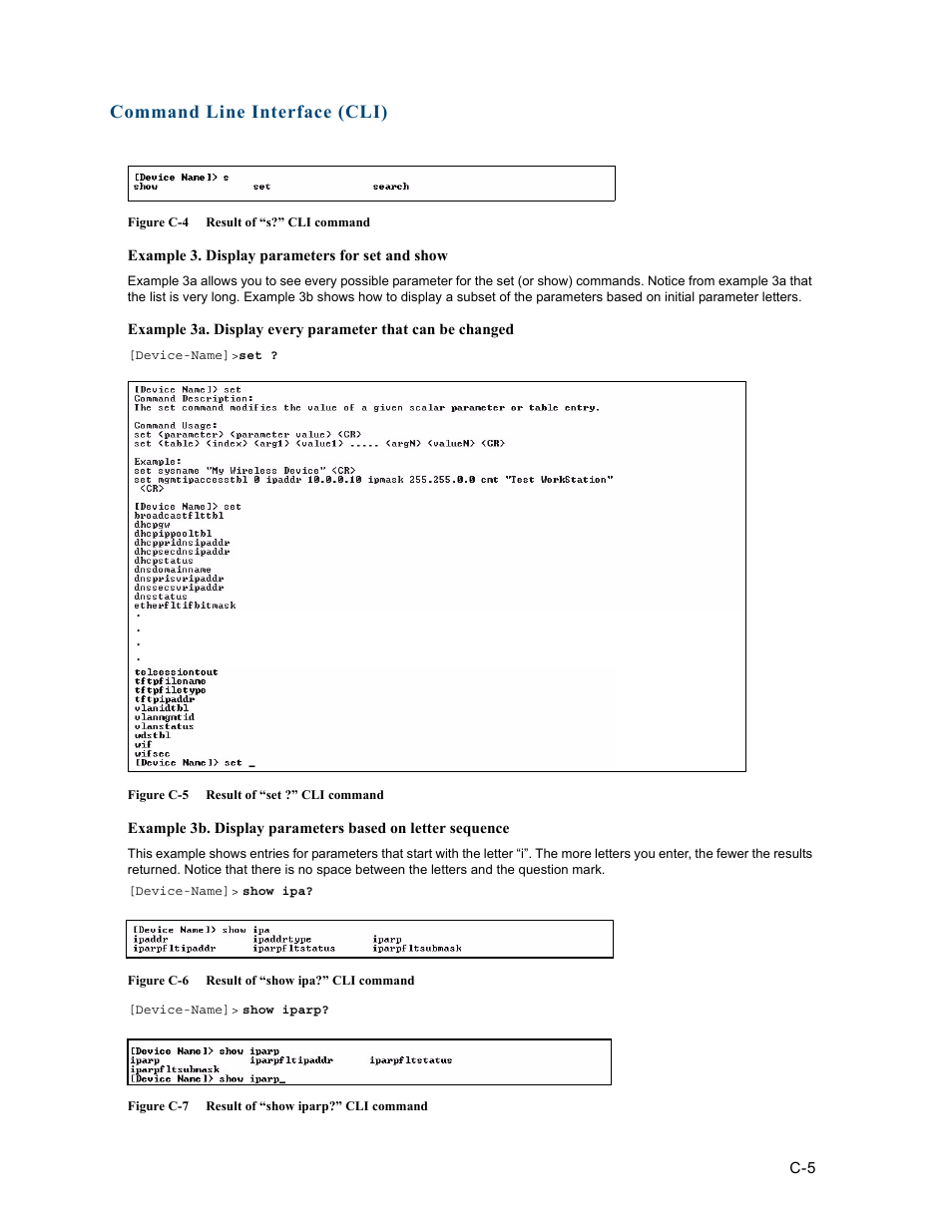 Command line interface (cli) | HP ProCurve 520wl Wireless Access Point User Manual | Page 141 / 191