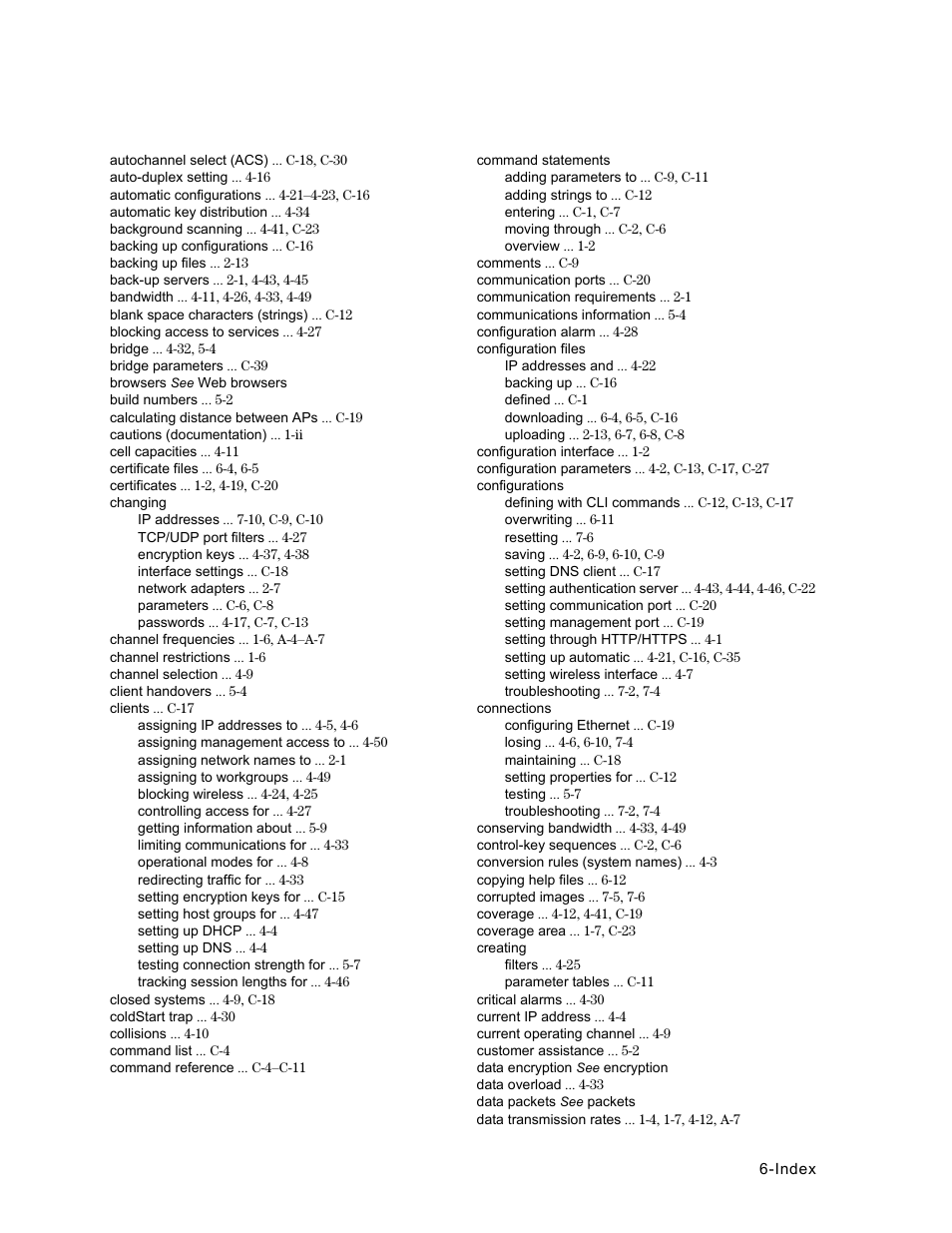 HP ProCurve 520wl Wireless Access Point User Manual | Page 187 / 191