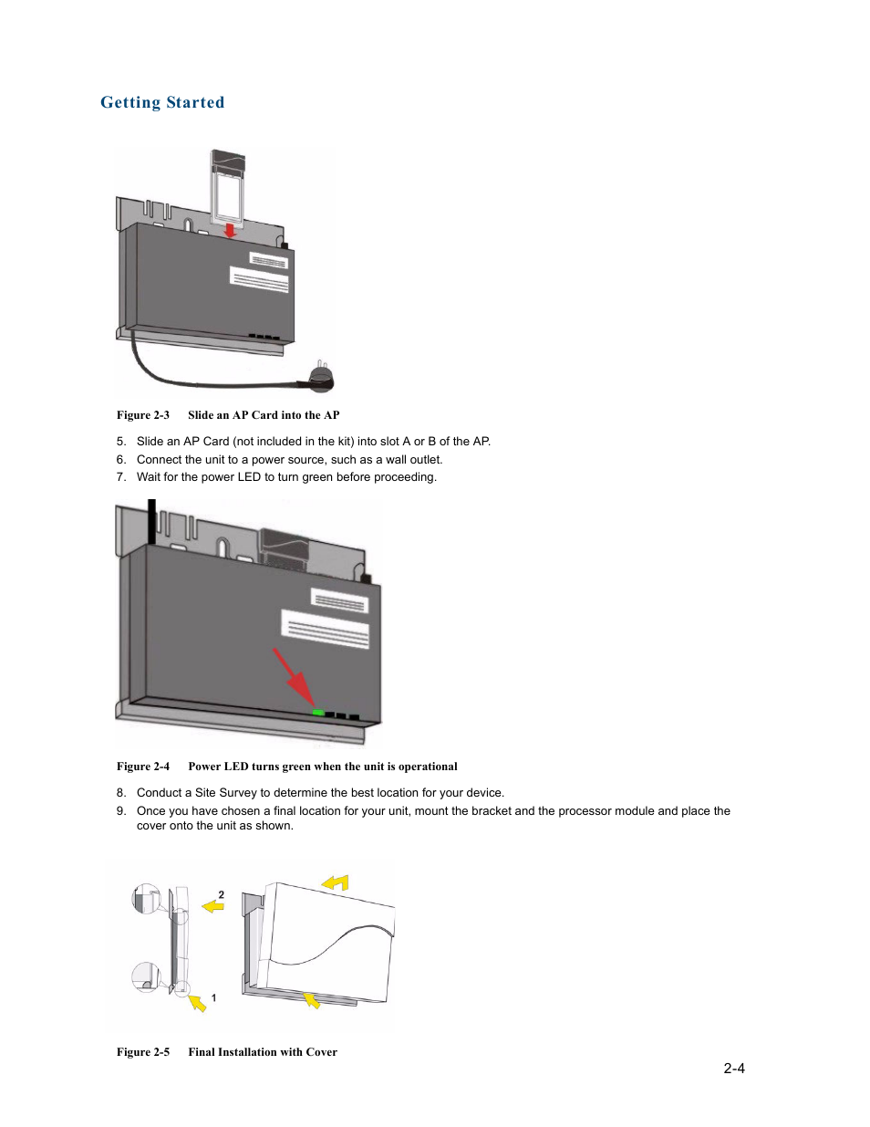 Getting started | HP ProCurve 520wl Wireless Access Point User Manual | Page 30 / 191