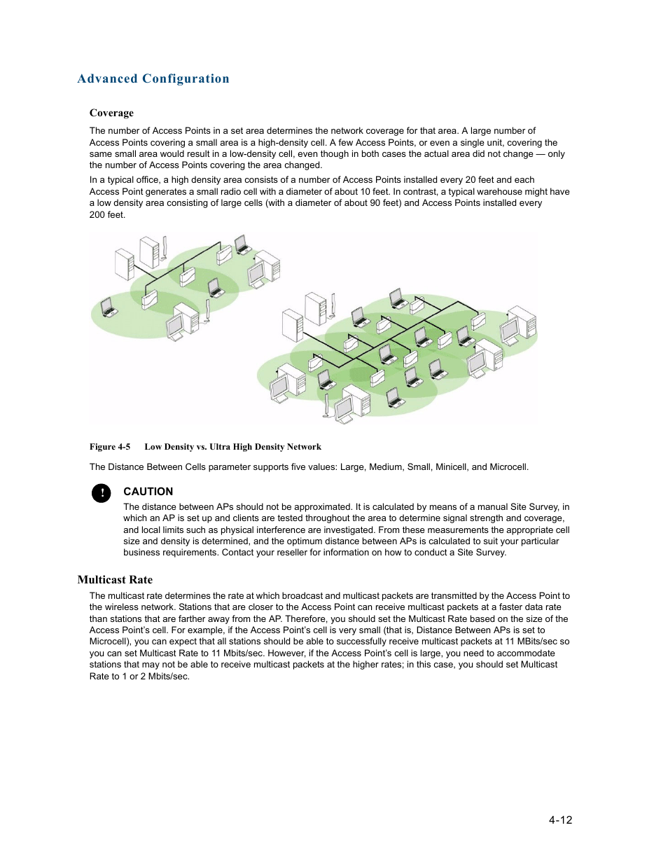 Multicast rate | HP ProCurve 520wl Wireless Access Point User Manual | Page 54 / 191