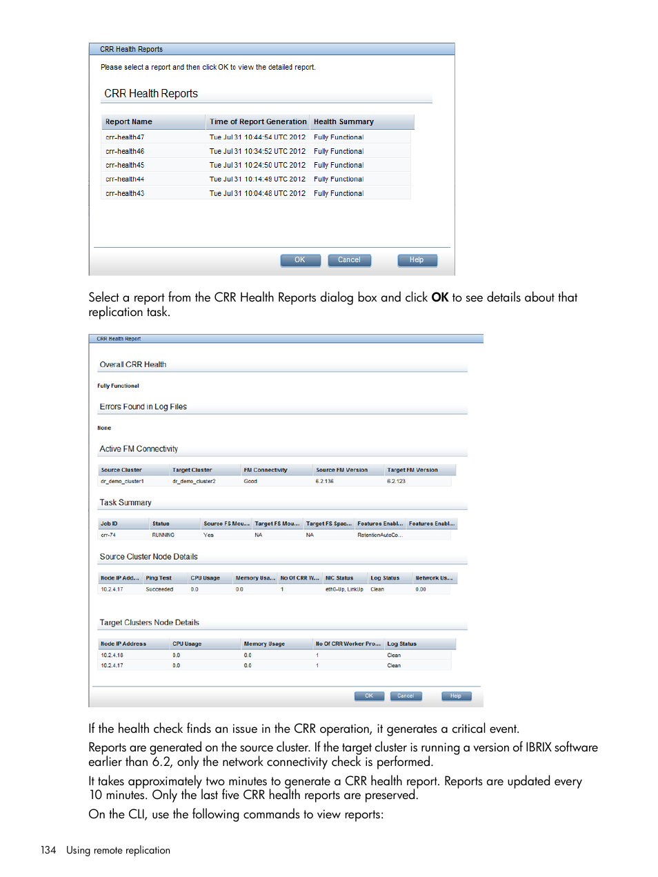 HP StoreAll Storage User Manual | Page 134 / 254