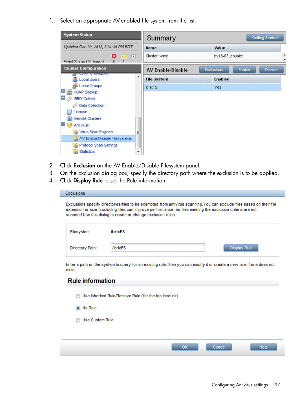HP StoreAll Storage User Manual | Page 197 / 254