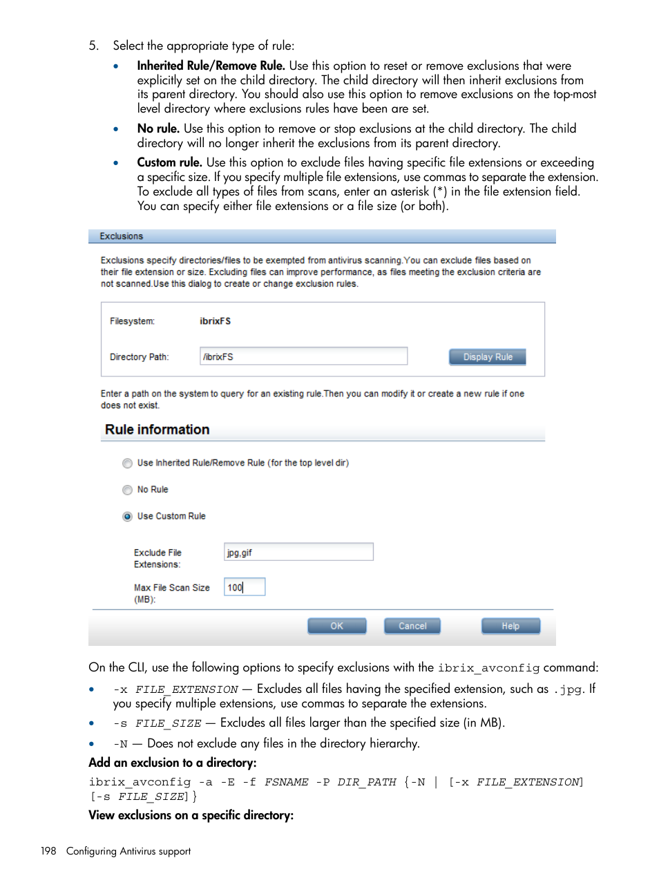 HP StoreAll Storage User Manual | Page 198 / 254