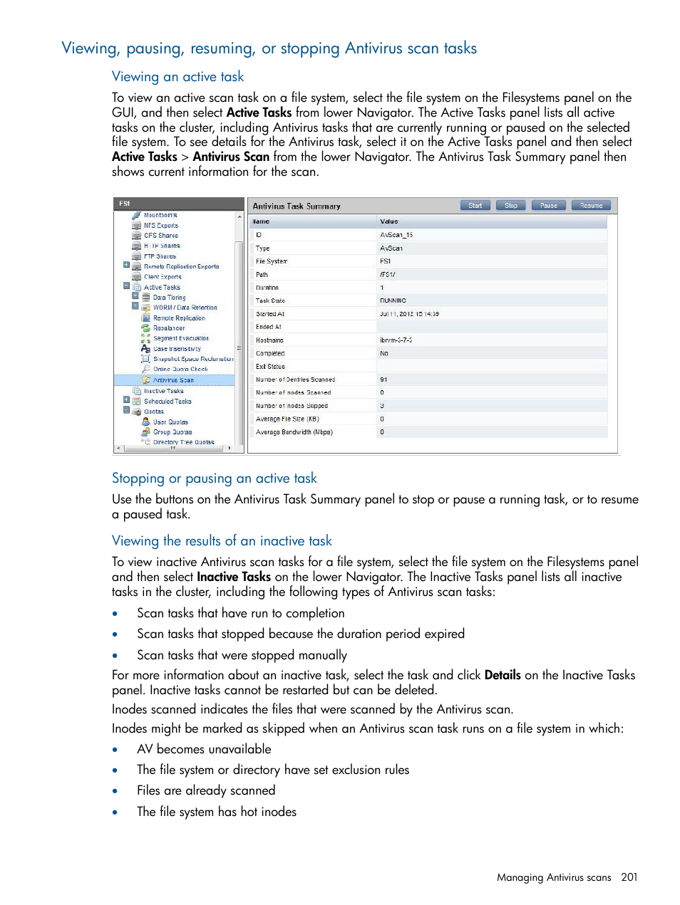 HP StoreAll Storage User Manual | Page 201 / 254