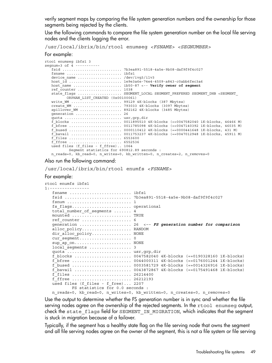 HP StoreAll Storage User Manual | Page 49 / 254
