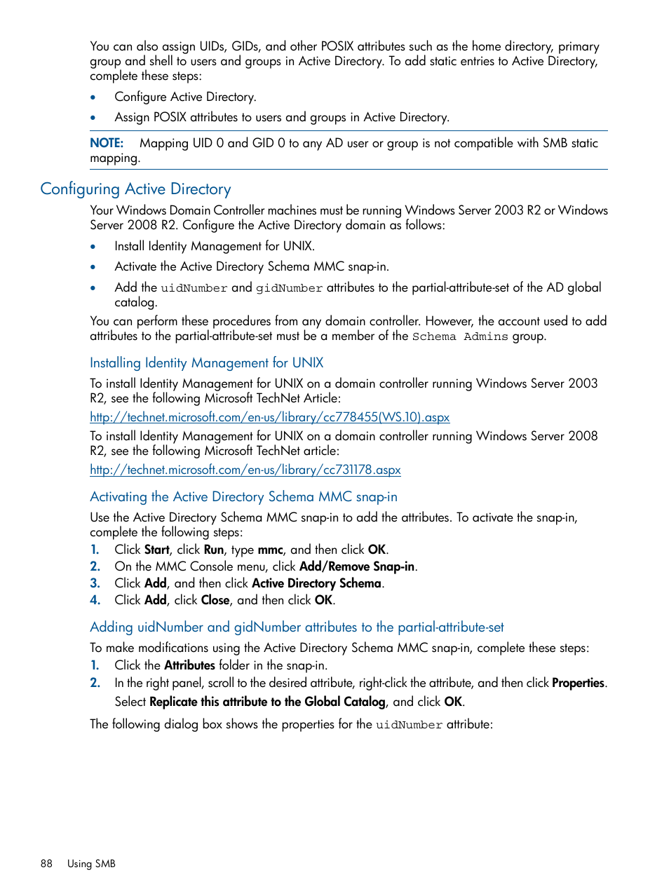 Configuring active directory | HP StoreAll Storage User Manual | Page 88 / 254