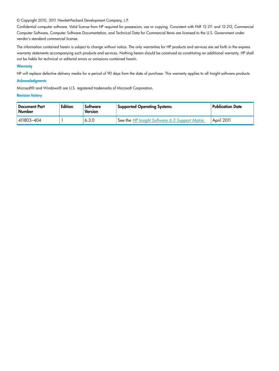 HP Insight Control User Manual | Page 2 / 37