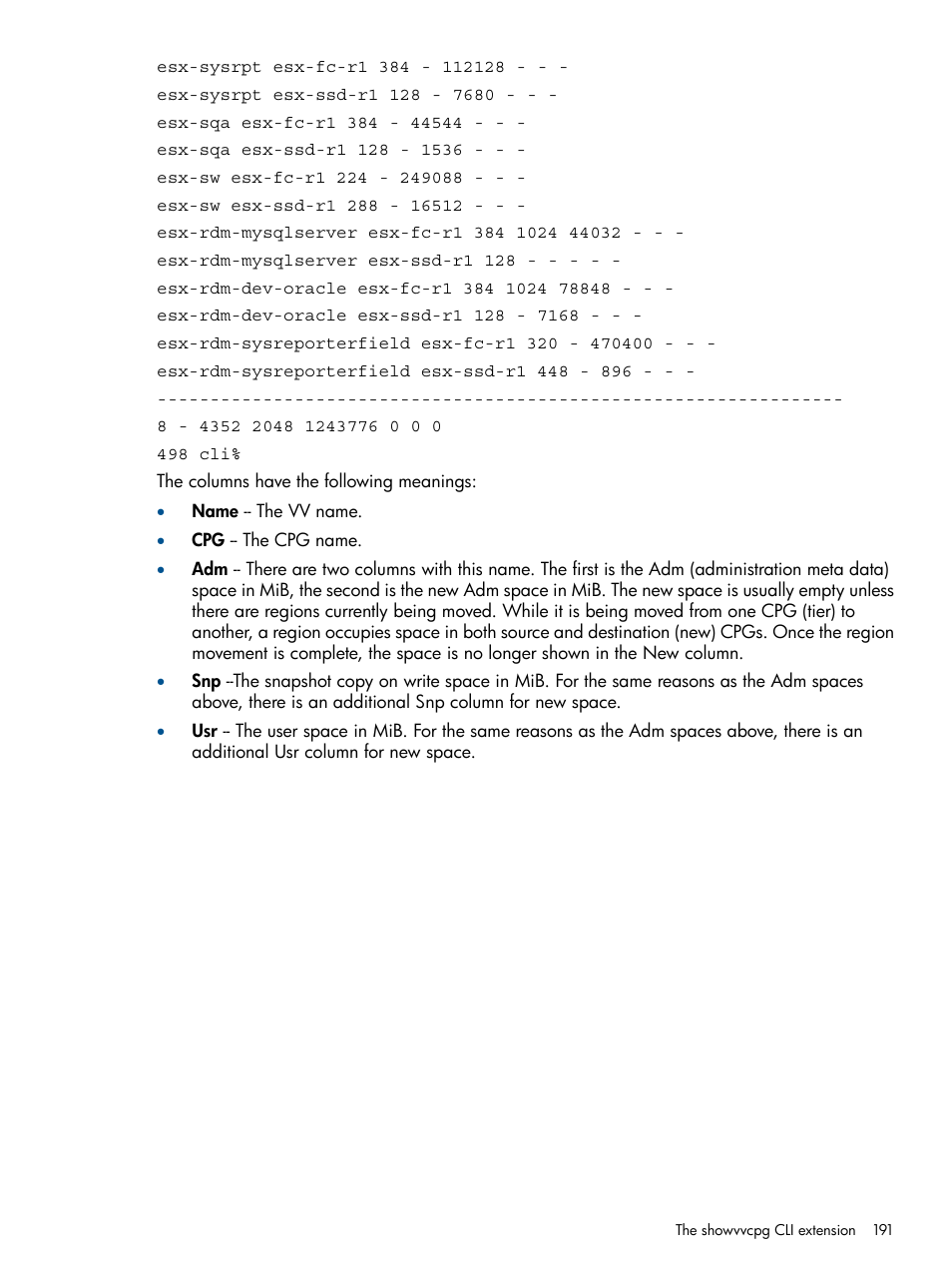 HP 3PAR StoreServ 7000 Storage User Manual | Page 191 / 231