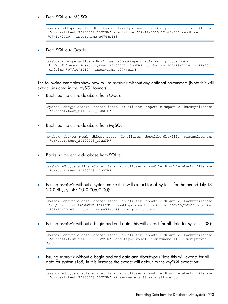 HP 3PAR StoreServ 7000 Storage User Manual | Page 223 / 231