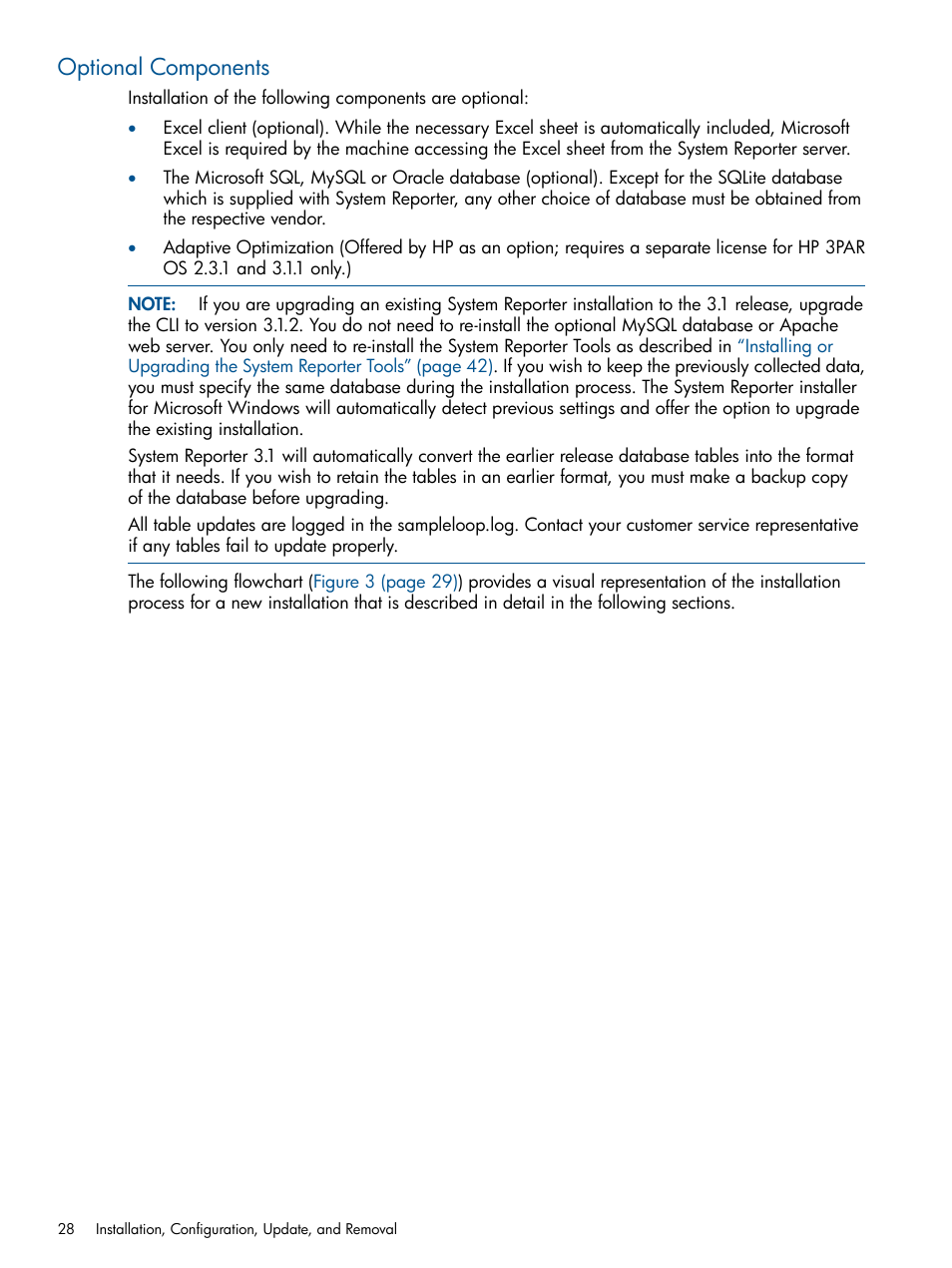 Optional components | HP 3PAR StoreServ 7000 Storage User Manual | Page 28 / 231